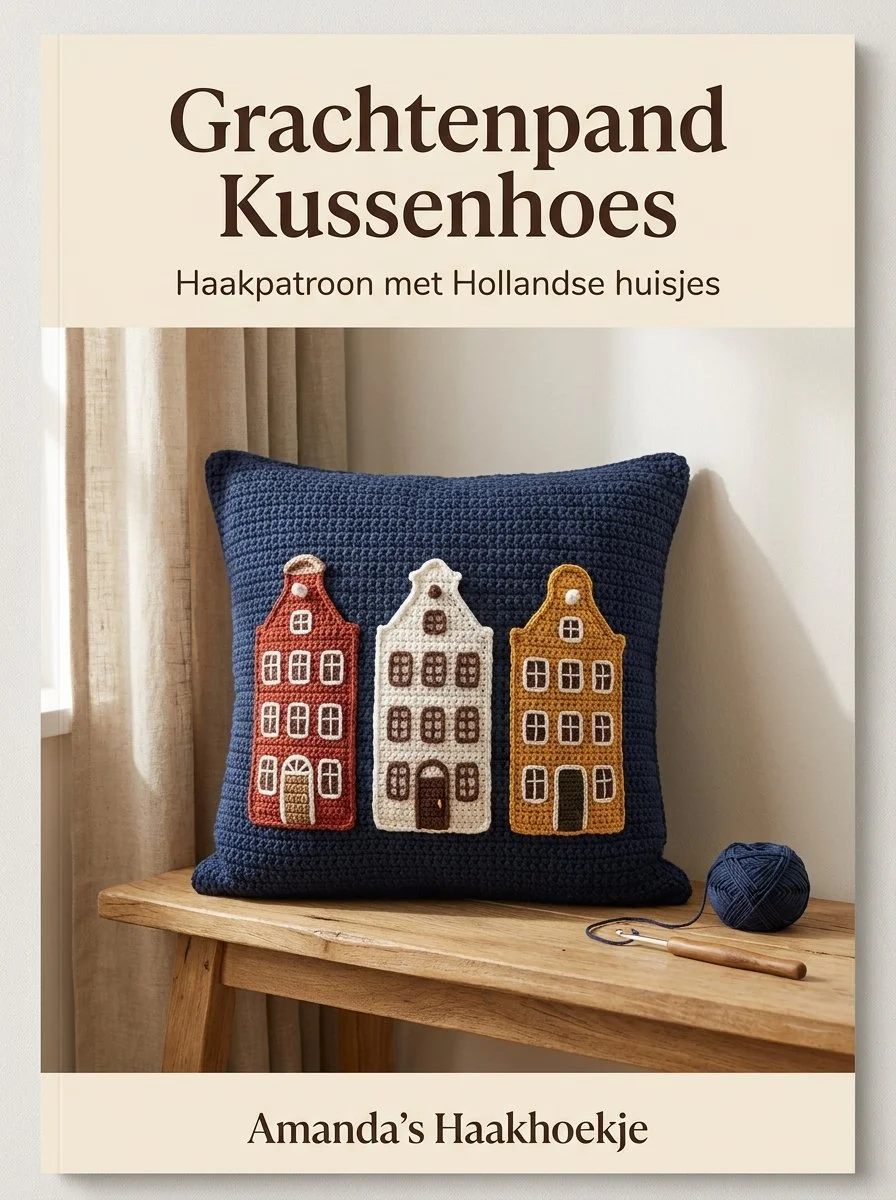 Canal House crochet cushion cover pattern showcasing a beautiful design