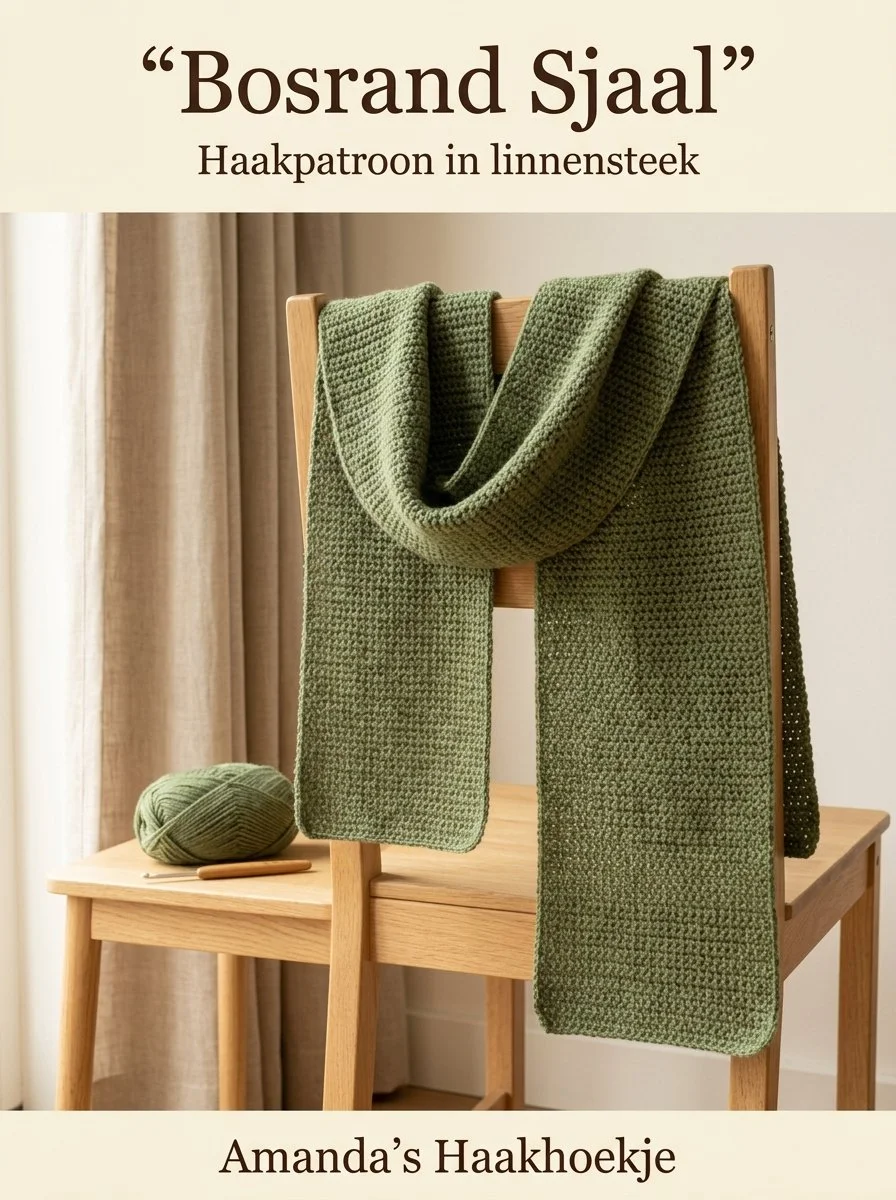 Crochet pattern for a Cotton Sand Dune storage basket